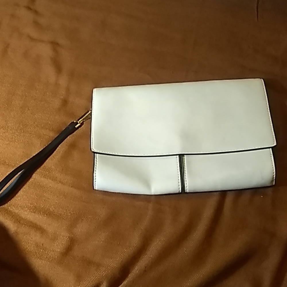 Zara wristlet clutch